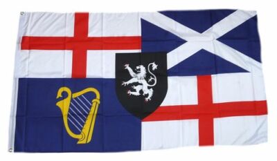Fahne / Flagge UK Lord Protector Command 90 x 150 cm