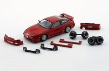 Bm Creations Nissan 180sx Prs13 - Red - Lhd 164 Scale Diecast Car 64b0306