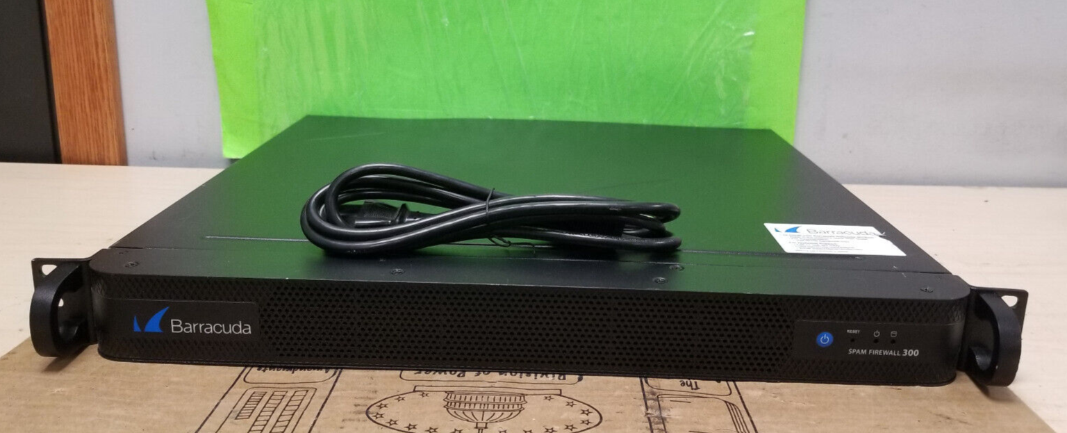 Barracuda Networks Email Security Gateway Spam Firewall 300 Model # ...