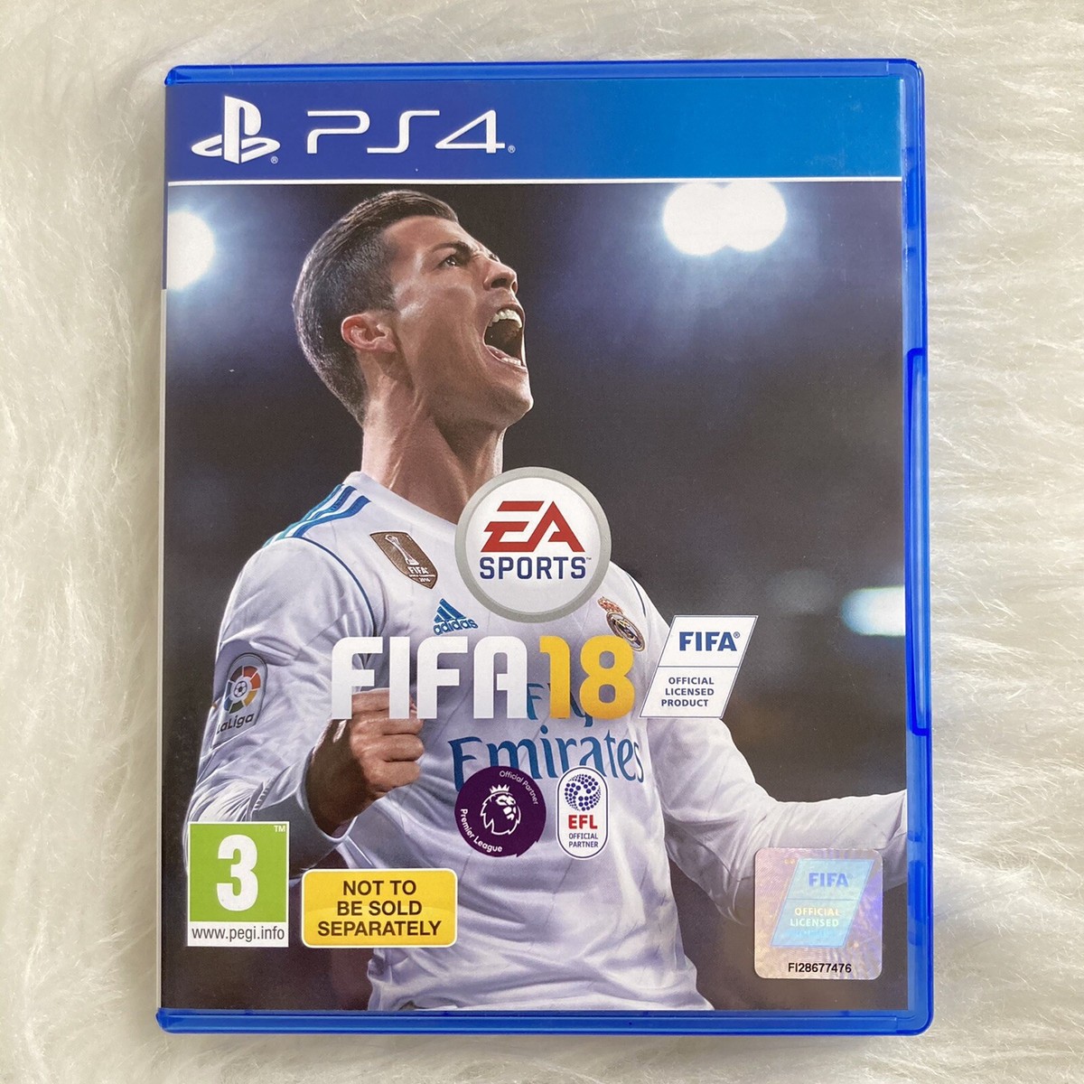 レアルマドリード　ロナウド　ポスター　FIFA 18 PS4 レアルマドリード ロナウド ポスター FIFA 18 PS4