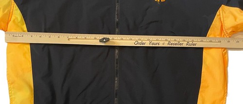 NRA NATIONAL RIFLE ASSOCIATION Full Zip Jacket BLACK GOLD Authentic Gear Sz XL - Picture 3 of 7