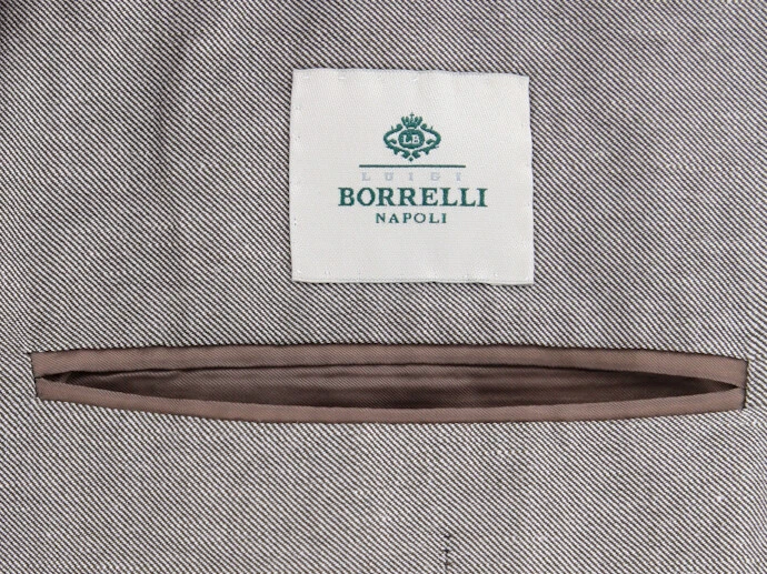 Luigi Borrelli Light Brown Sportcoat - 40/50 - (SALINA/B90/C/R) - Image 4 of 4