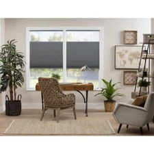 Perfect Lift Anchor Gray Cordless Top Down Bottom Up Blackout Eco Cellular Shade