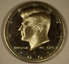 2005 S Kennedy Half Dollar Clad Proof With Light Toning - Circulated