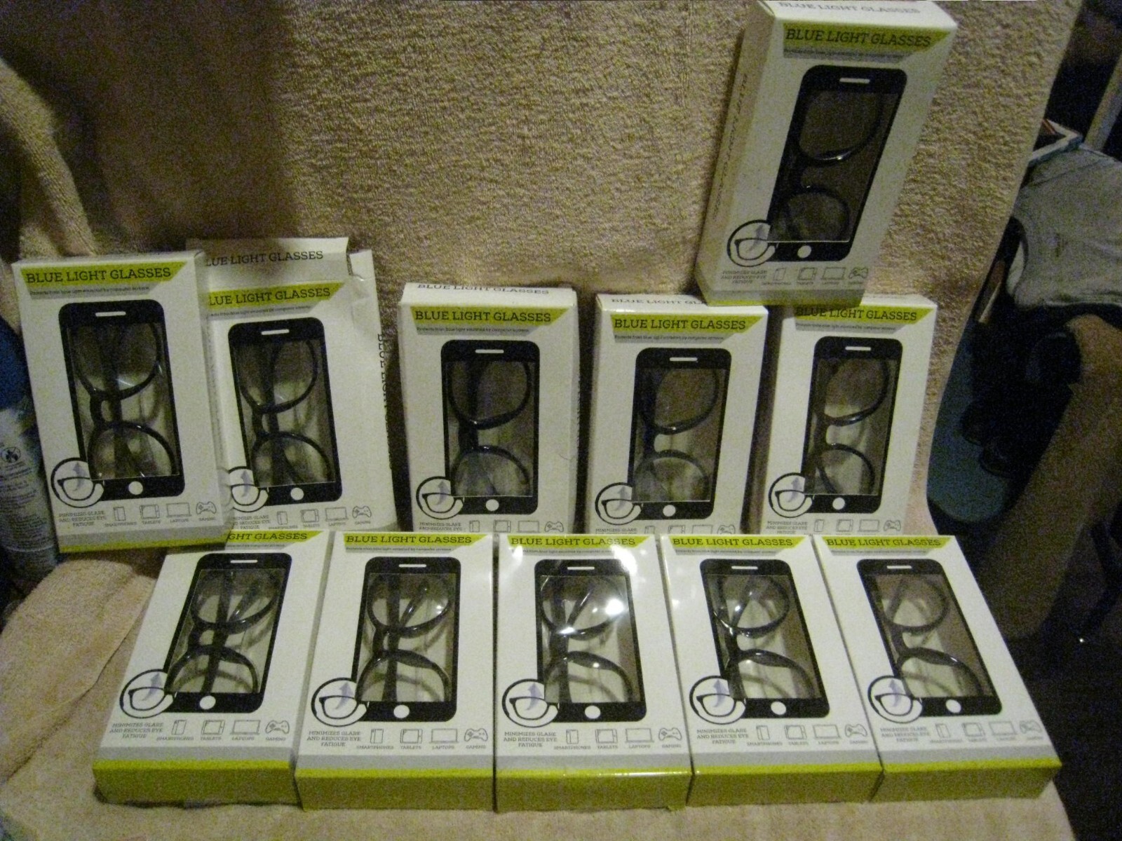 ORBIT Blue Light Glasses - Minimize Glare & Reduce Eye Fatigue (BUY 11 PAIR NEW)-image