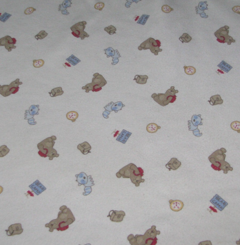 Carters Just One Year Bear & Raccoon Bear Camp Baby Blanket - Picture 4 of 7