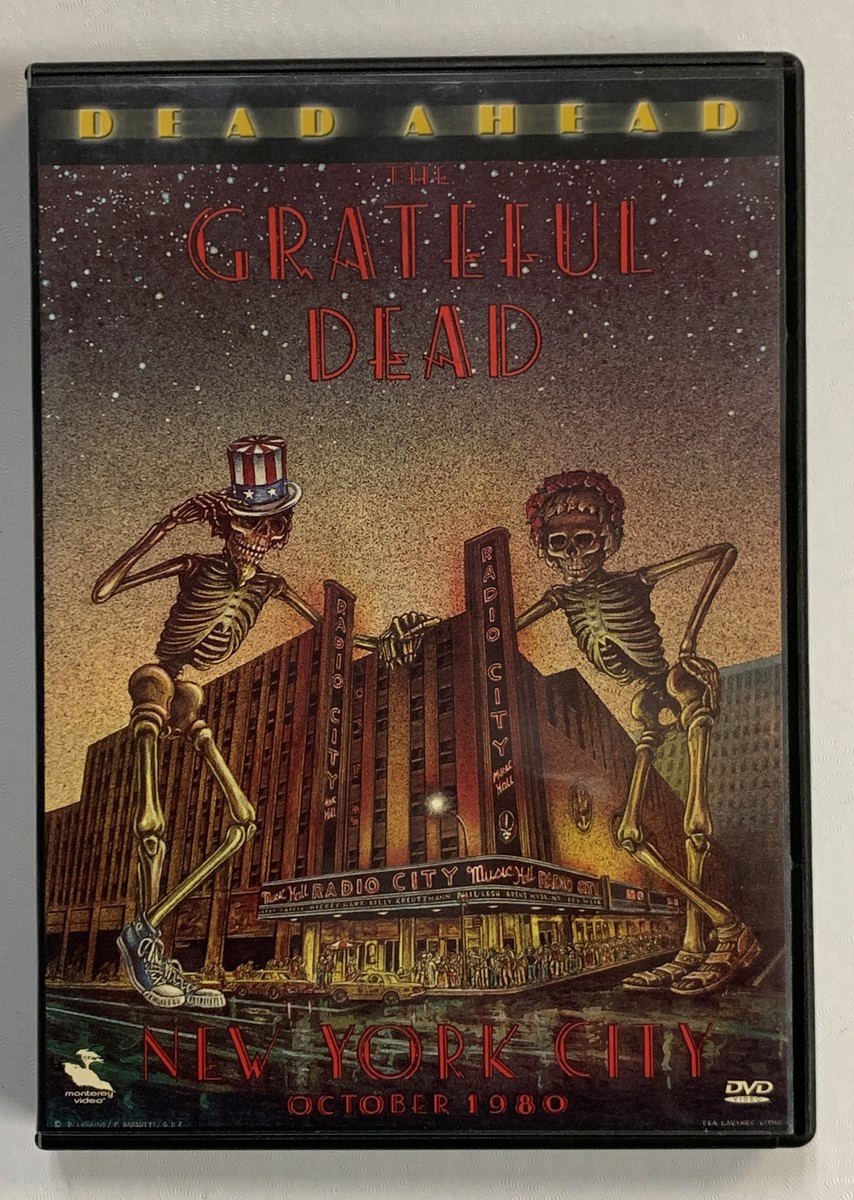 Grateful Dead Dead Ahead DVD Radio City Music Hall 1980 New