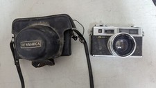 VTG G YASHICA Electro 35 45mm Lens w/Case  Strap UNTESTED 