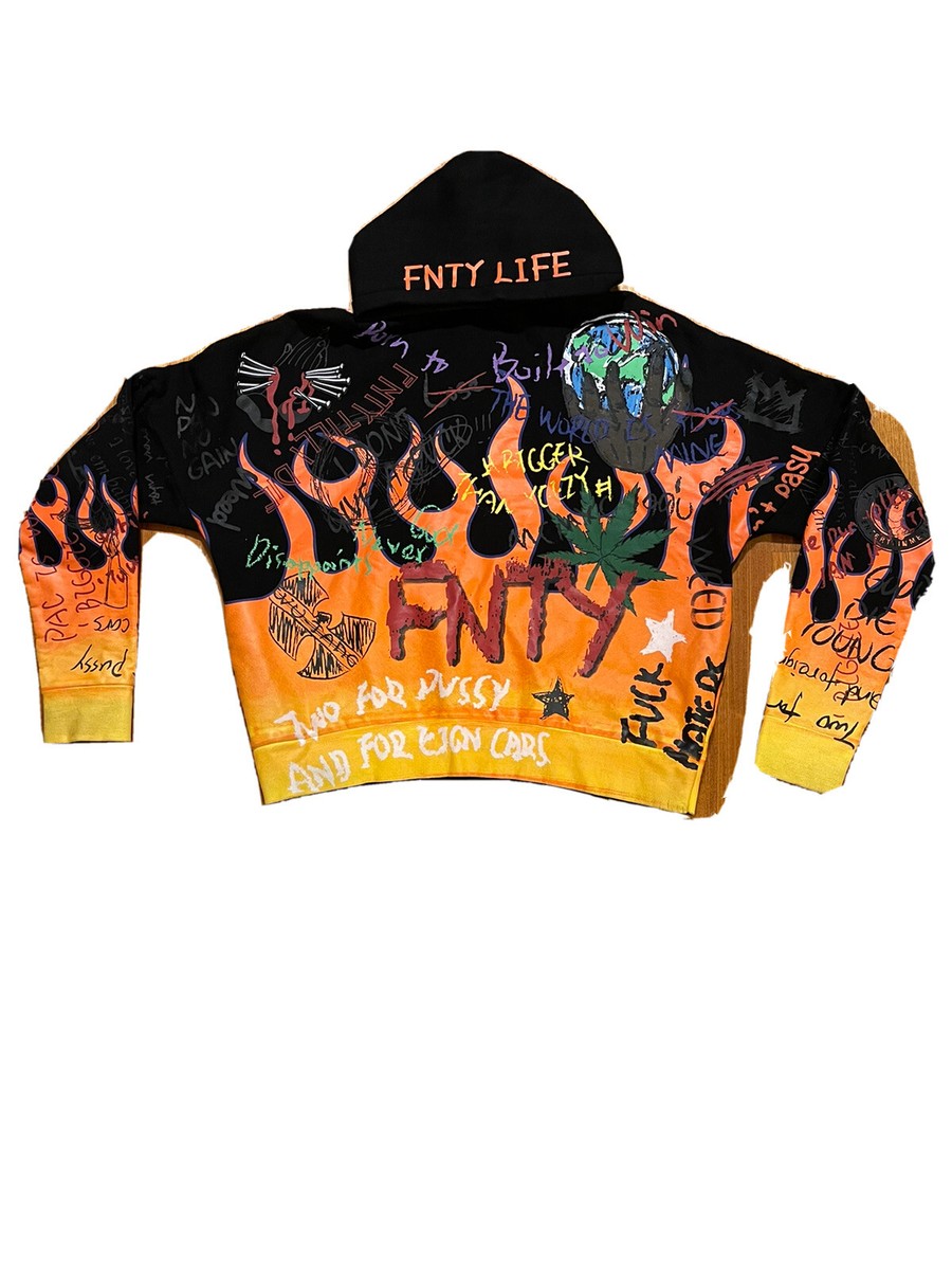 FNTY Flying Ninety Hoodie Sweatshirt Size Medium | eBay