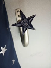 BLUE STAR Design - Pair of Curtain Hold Backs