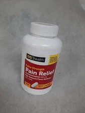 DG Health Extra Strength Pain Relief Acetaminophen 500mg Caplets-500 Ct. - 10/25