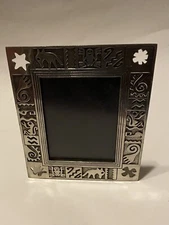 Vintage Fun Picture Frame by Universal Pewter -  Thailand Holds 4.5”x3.5” Photo