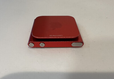 Apple iPod nano 6th Generation Red (16 GB) Works Great | eBay