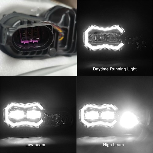 Motorcycle LED Headlight For BMW F650GS/F700GS/F800GS F800R Adventure Light - Picture 3 of 15