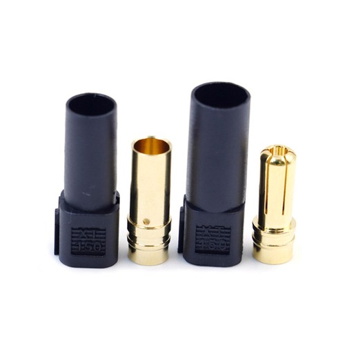 XT150 6MM Bullet Connector Male/Female 60A Lipo Battery Plug Set Red/Black/Blue - Picture 6 of 17