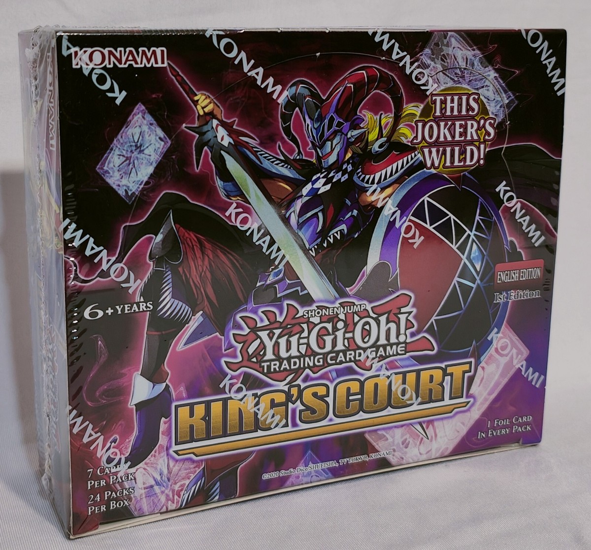 kings court booster box case Grand Archive Phantom Monarchs Sealed (6 Booster Boxes) Two more World Premiere Joker cards Yu-Gi-Oh! - Kings Court -