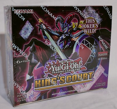 Yu-Gi-Oh! - Kings Court - Sealed 1st Edition Booster Box
