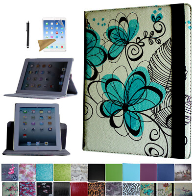 For iPad Air 3/3rd 2019 10.5'' Rotating Case Cover+Screen Protector/stylus Pen