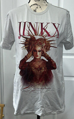 Queen Jinkx Monsoon Grey Drag Queen  T-shirt, NEW NWT s RARE SZ L Shirt