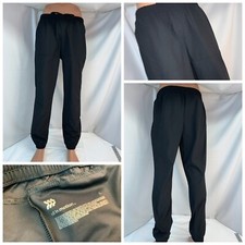 Pantalones de Yoga Todo en Movimiento L Hombres Negros Poli 40x29 Bolsillo Como Nuevos YGI L1-178