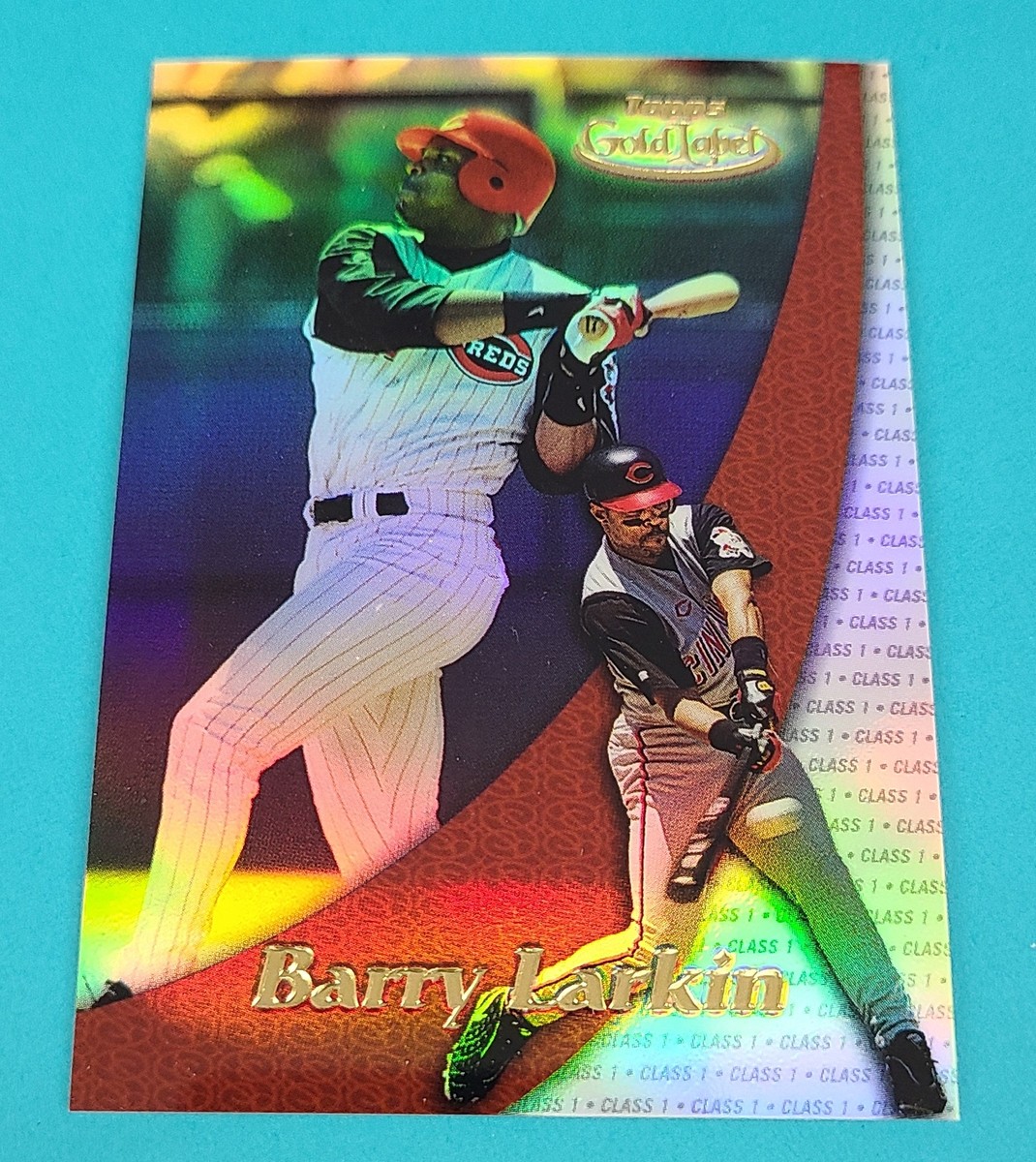 2000 Topps Gold Label #33 Barry Larkin Cincinnati Reds BASEBALL