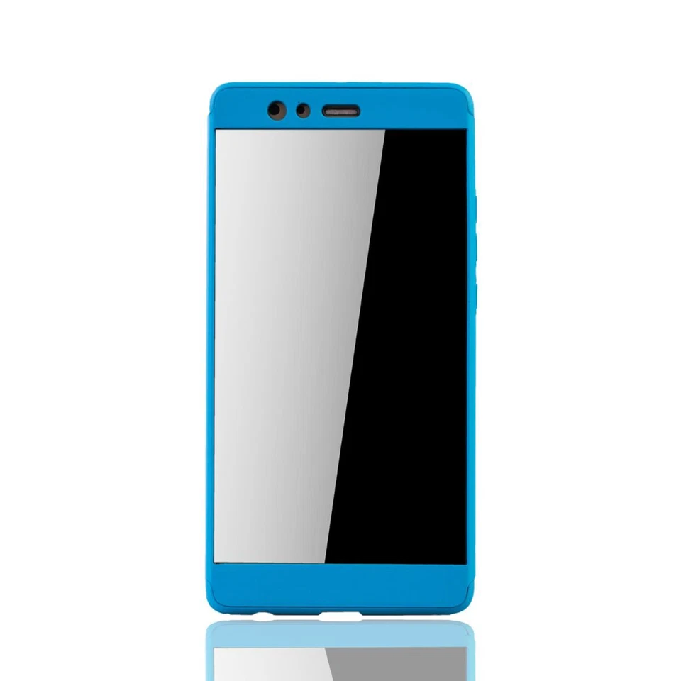 Téléphone Étui de Protection pour Huawei P9 Plus Couverture Complet Bumper Bleu - Photo 3/4