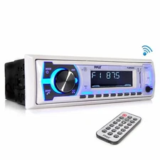 Bluetooth Stereo Radio Boat Marine Receiver AM FM System Wireless USB SD MP3 LCD