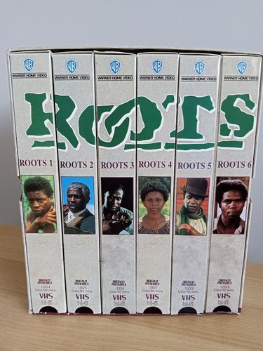 Juego de caja Roots VHS colección de 6 cintas Warner Home Video 1977 miniserie completa - Imagen 2 de 12