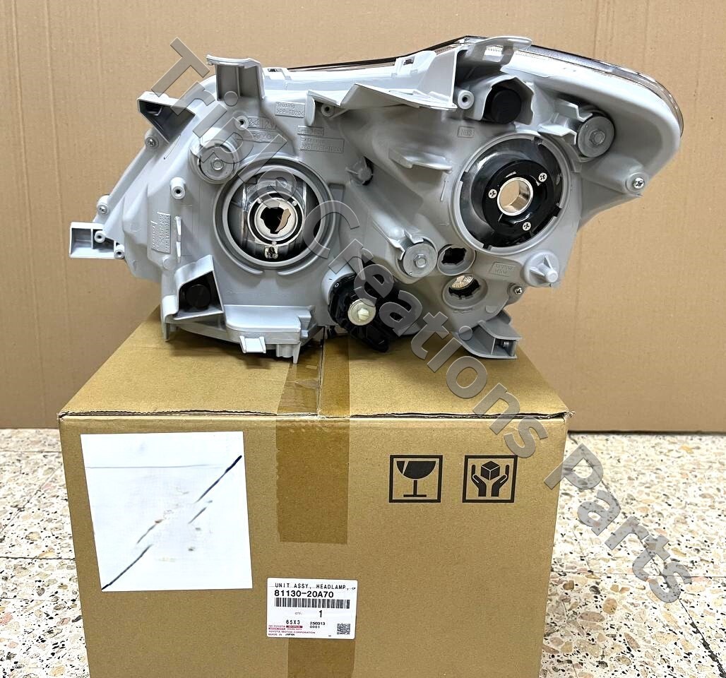 81130-22831トヨタOEM純正ユニットASSY、HEADLAMP、RH 81130-22831