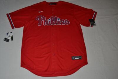 Authentic Nike Men's Philadelphia Phillies Bryce Harper #3 RED Cool Base Jersey