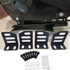 Universal NRG Super Low Ride Side Adjustable Bucket Racing Mount Seat Bracket