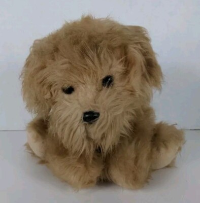 TY Furry Colonel Floppy Dog Puppy 10'' Plush