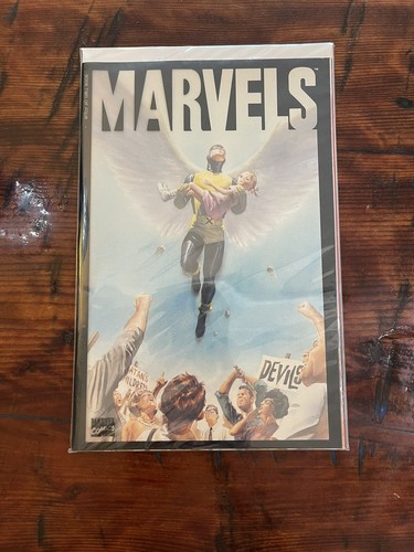 Marvels 1994 #0-4 Marvel Comic Lot Bags & Boards Near Mint - Picture 12 of 24