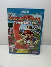 Paper Mario Color Splash  (Nintendo Wii U, 2016)