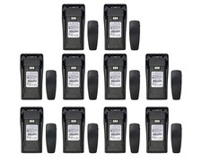 DDONG PLUS NNTN4497DR 7.4V Two-Way Radio Replacement Battery 10 Pack