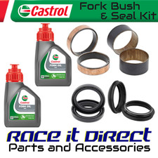 Fork Oil Dust Seal Bush Kit for Suzuki GSX-R 1000 2009-2021 Castrol Set