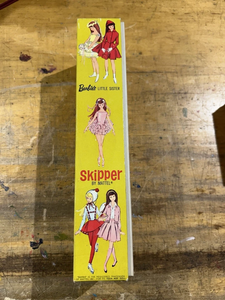 Muñeca Mattel Skipper 1963 con caja original, folleto y soporte - Barbie’s Sister Foto 4 de 4