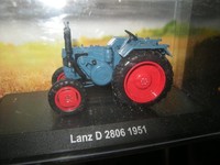 1:43 Ixo / Hachette Traktor Lanz D 2806 1951 In VP