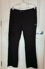 Grey's Anatomy Scrub Pants Size M Black Signature Cargo Drawstring