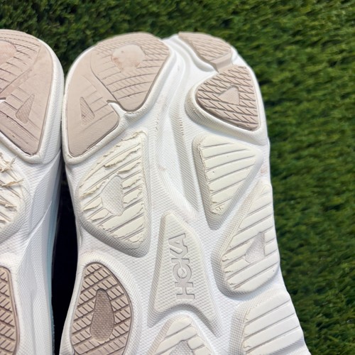 Hoka One One Clifton 10 Womens Size 8 Blue White Athletic Running Shoes Sneakers - Picture 9 of 14