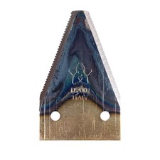 Dente lama sezione rigata tipo stretta per motofalciatrice BCS, Bedogni, Bertoli