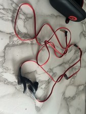 Beats By Dr. Dre Wired Monster Earbuds Red Black With Case, Tested  Working