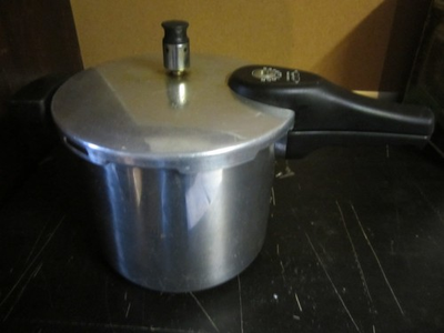 #ad COOK PREP EAT PRESSURE 6 QUART COOKER JY PC 20US 5P ALUMINUM $25.00