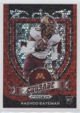 2021 Panini Prizm Draft Picks Crusade Red Circles Prizm Rashod Bateman #166 a7t