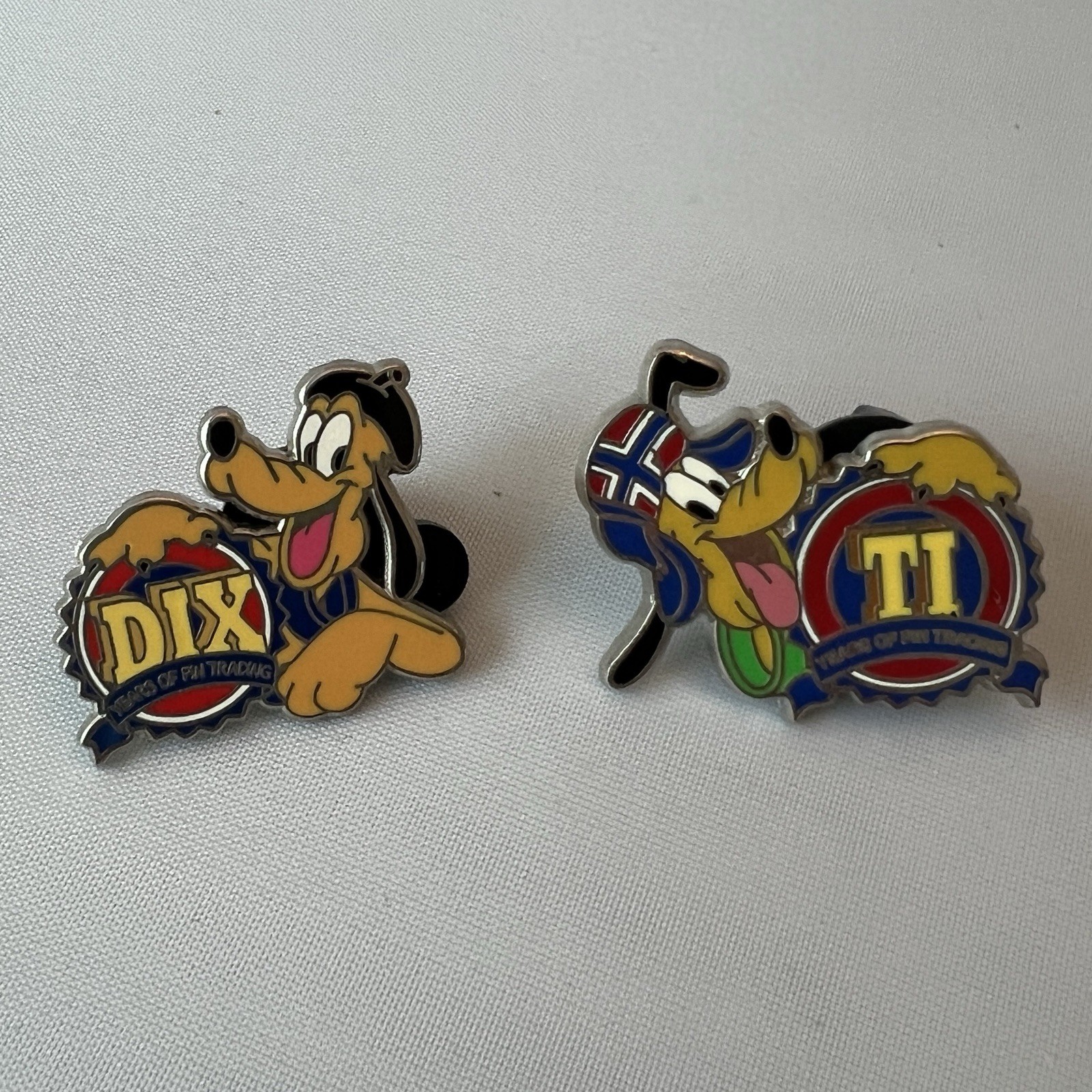 Disney 10 Years Of Pin Trading Pins Pluto
