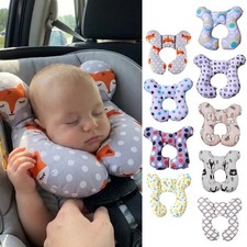 Soft Kids Car Seat Head Neck Support Pillow Toddler Travel Safety Cushion