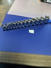Craftsman 38 Drive 6 Point Shallow Sae Socket Set 13 Pc. 14-1 Craftsman 38 Drive 6 Point Shallow Sae Socket Set 13 Pc. 14-1