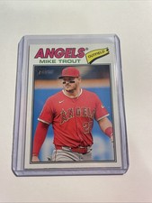 2026 Topps Heritage #163 Mike Trout Los Angeles Angels Nmmt