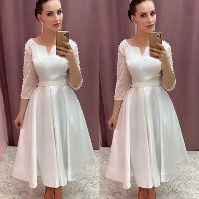 ebay white cocktail dress White Cocktail Dress Party Dress