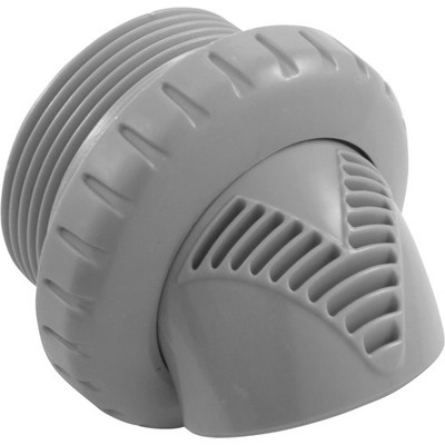 Inlet Fitting, Infusion Venturi, 1-1/2''mpt, Light Gray